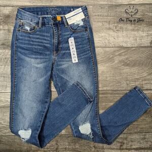Arizona Jean Co. Juniors High Rise Curvy Skinny Size 5